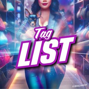 𝗖𝗢𝗔𝗖𝗛 𝗧𝗮𝗴 𝗟𝗶𝘀𝘁 ✨ 𝗟𝗶𝗸𝗲 𝘁𝗼 𝗕𝗲 𝗔𝗱𝗱𝗲𝗱